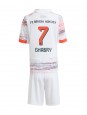 Billige Bayern Munich Serge Gnabry #7 Bortedraktsett Barn 2025-26 Kortermet (+ Korte bukser)